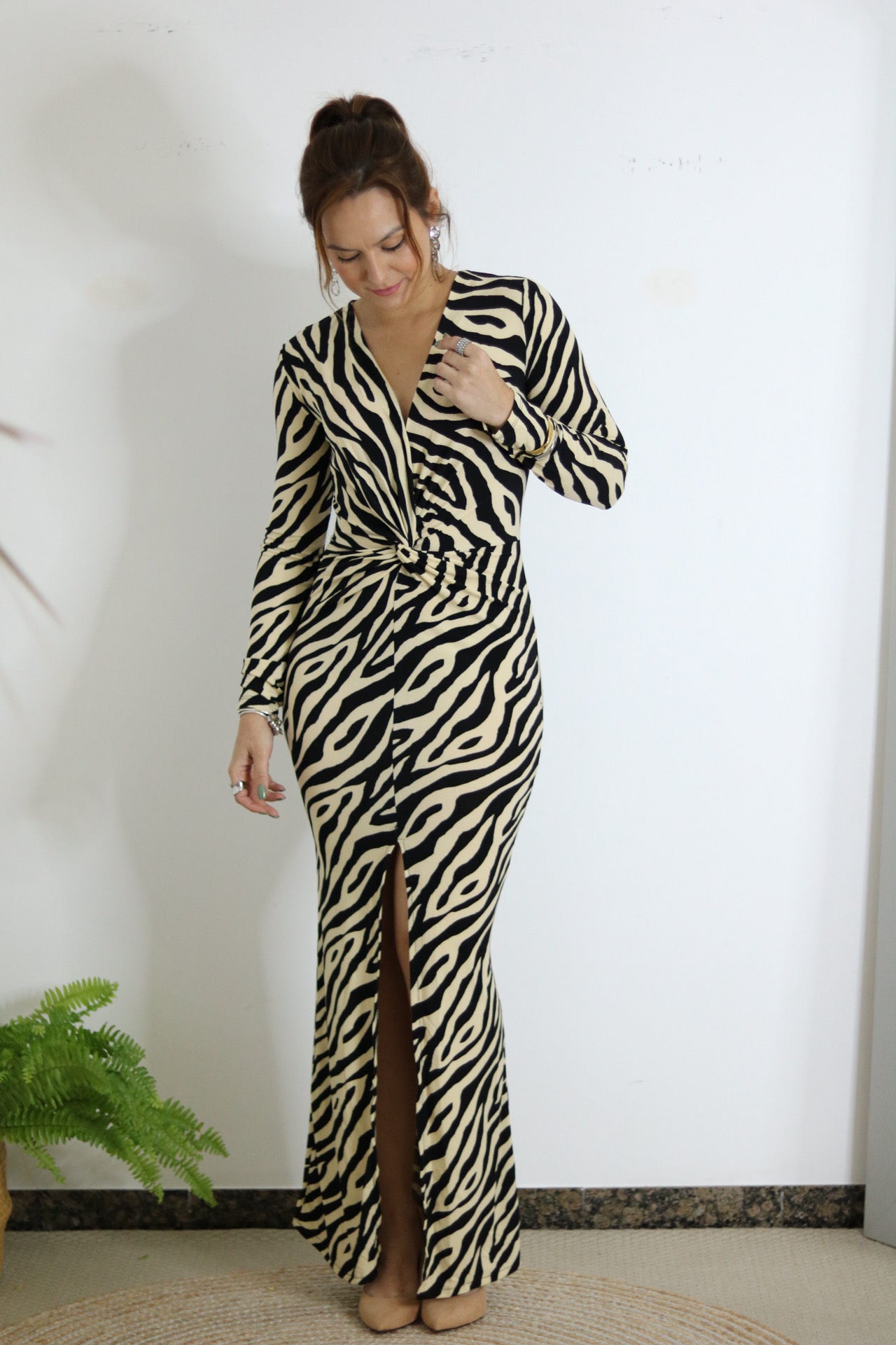 Vestido Animal Print